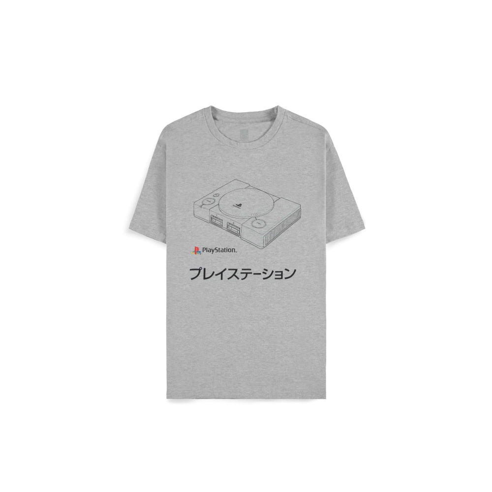 PlayStation - O.G Console Tshirt Homme - Gris
